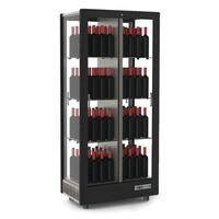 Photo du produit 'R�frig�rateur � vin TECA VINO noir, stockage vertical'