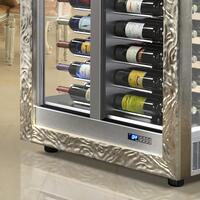Photo du produit 'R�frig�rateur � vin TECA VINO argent, stockage horizontal'