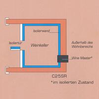 Photo du produit 'WINE C25 SRX (raccord mur ext�rieur)'
