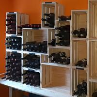 Photo du produit 'Caisses � vin modulables CASSATTA, en bois de pin'