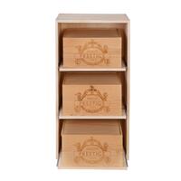 Photo du produit '�tag�re � vin BOX, en pin naturel'
