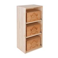 Photo du produit '�tag�re � vin BOX, en pin naturel'