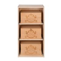 Photo du produit '�tag�re � vin BOX, en pin naturel'