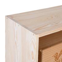 Photo du produit '�tag�re � vin BOX, en pin naturel'