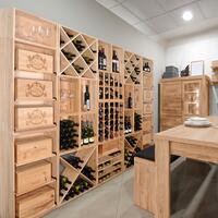 Photo du produit '�tag�res � vin modulables VINVARIO 60, en pin naturel'