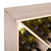 Photo du produit '�tag�re � vin X-CUBE, en pin naturel'