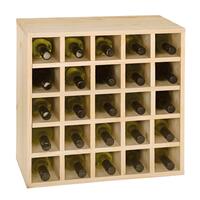 Photo du produit '�tag�re � vin CUBE 52 casiers individuels, en pin naturel'