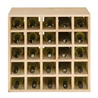 Photo du produit '�tag�re � vin CUBE 52 casiers individuels, en pin naturel'