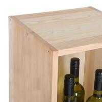 Photo du produit 'Caisse � bouteilles VENETO, en pin naturel'