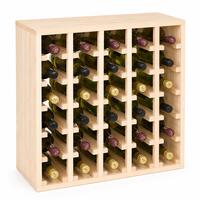 Photo du produit '�tag�re � vin QUADRI pour 30 bouteilles, pin naturel'