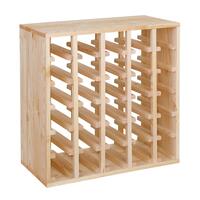 Photo du produit '�tag�re � vin QUADRI pour 30 bouteilles, pin naturel'