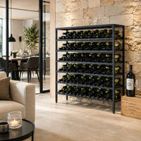 Photo du produit '�tag�re � vin BLACK PURE en m�tal'