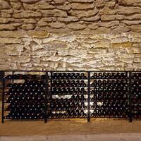 Photo du produit '�tag�re � vin BLACK PURE en m�tal'