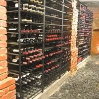 Photo du produit '�tag�re � vin BLACK PURE en m�tal'