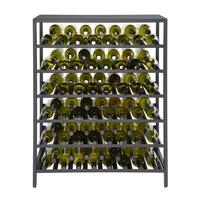 Photo du produit '�tag�re � vin en m�tal BLACK PURE mod�le 11'