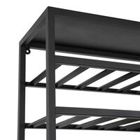Photo du produit '�tag�re � vin en m�tal BLACK PURE mod�le 1'