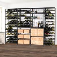 Photo du produit '�tag�re � vin en m�tal BLACK PURE mod�le 1'