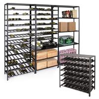 Photo du produit '�tag�re � vin en m�tal BLACK PURE mod�le 8'