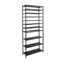 Photo du produit '�tag�re � vin en m�tal BLACK PURE mod�le 8'