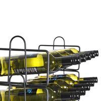 Photo du produit '�tag�re � vin en m�tal TRENTINO'