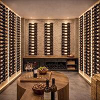 Photo du produit 'Etag�re � vin murale DUO � rev�tement en poudre'