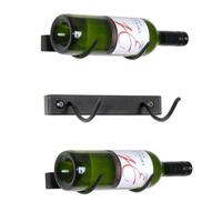 Photo du produit 'Etag�re � vin murale SOLO en m�tal, lot de 3'