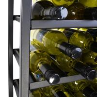 Photo du produit 'Etag�re � vin en m�tal BLACK PURE mod�le 2'