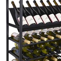 Photo du produit 'Etag�re � vin en m�tal BLACK PURE mod�le 3'