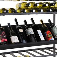 Photo du produit 'Etag�re � vin en m�tal BLACK PURE mod�le 3'