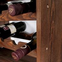 Photo du produit '�tag�re � vin CUBE 50 tobacco, emplacements individuels'
