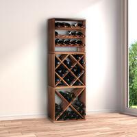 Photo du produit '�tag�re � vin CUBE 50 tobacco, module losange'