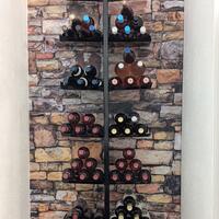 Photo du produit 'Petite �tag�re � vin murale WINE TREE'