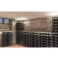 Photo du produit 'Etag�re � vin en m�tal BLACK PURE mod�le 7'