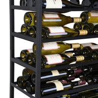 Photo du produit 'Etag�re � vin en m�tal BLACK PURE mod�le 7'