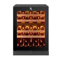 Photo du produit 'R�frig�rateur � vin � encastrer � deux zones WLU-160DF pour 40-50 btl.'