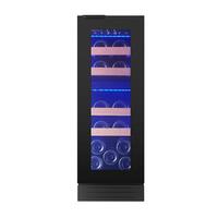 Photo du produit 'R�frig�rateur � vin encastrable � deux zones WLU-50DF pour 13 btl.'