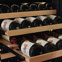 Photo du produit 'Cave � vin � deux zones WLB-360DF-MIX, 127cm, 115 bouteilles'