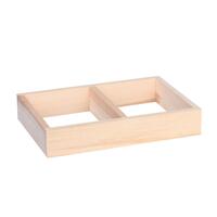 Photo du produit 'Socle, 45 cm de largeur, en pin naturel'