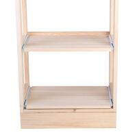 Photo du produit 'Socle, 45 cm de largeur, en pin naturel'