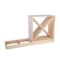 Photo du produit 'Socle, 120 cm de largeur, en pin naturel'
