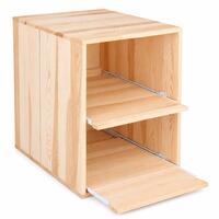 Photo du produit '�tag�re � vin 60 cm, 2 tiroirs pour caisses de vin, P 60 cm'
