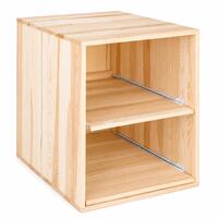 Photo du produit '�tag�re � vin 60 cm, 2 tiroirs pour caisses de vin, P 60 cm'