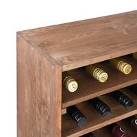 Photo du produit '�tag�re � vin LINEA, pin teint�'