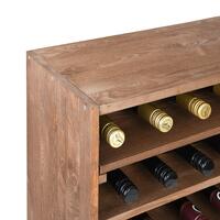 Photo du produit '�tag�re � vin LINEA, pin teint�'