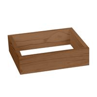 Photo du produit 'Casier � vin 60 cm, socle 30 cm de large, teint� brun'