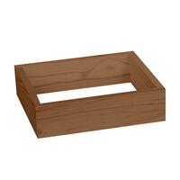 Photo du produit 'Casier � vin 60 cm, socle 30 cm de large, teint� brun'