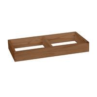 Photo du produit 'Casier � vin 60 cm, socle 60 cm de large, teint� brun'