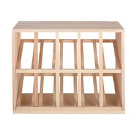 Photo du produit '�tag�re � vin, module de pr�sentation, pin naturel'