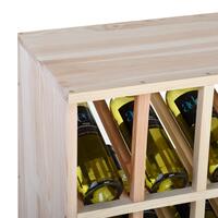 Photo du produit '�tag�re � vin, module de pr�sentation, pin naturel'