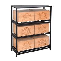 Photo du produit 'Etag�re � vin en m�tal BLACK PURE mod�le 14'
